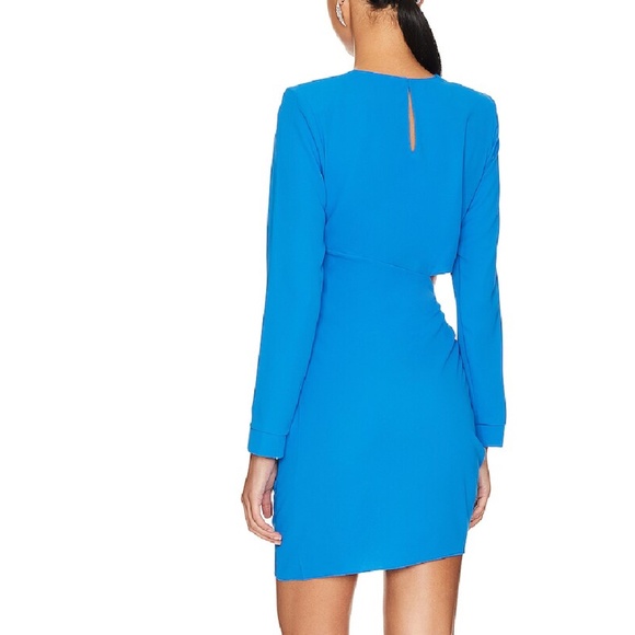 Abena Mini Dress Electric Blue Small - Picture 3 of 3